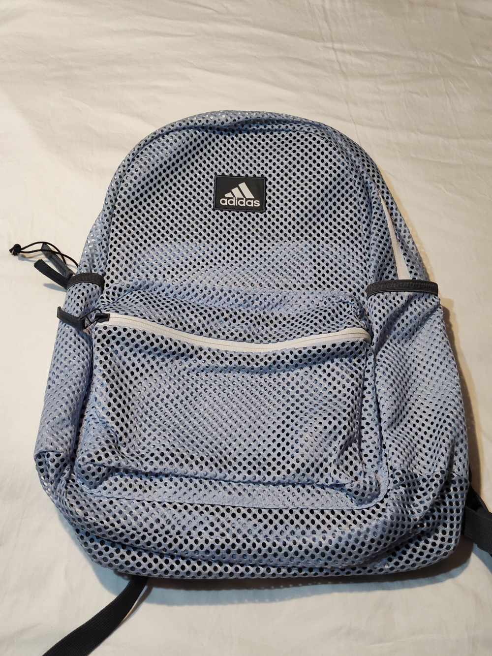 adidas Light Blue Mesh Daypack Backpack